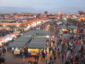 空間が世界遺産認定！マラケシュのジャマ・エル・フナ広場(モロッコ)